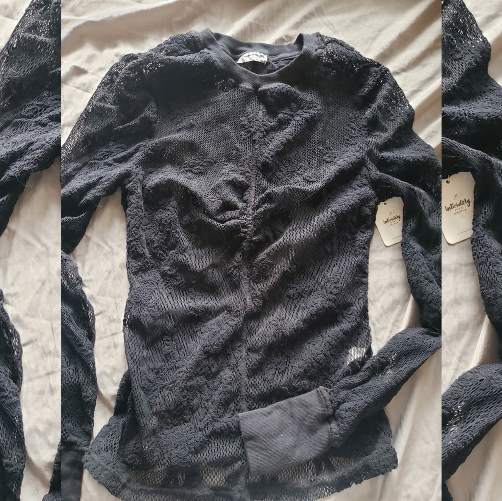 Lace Long Sleeve Top (Intimately by Free People)